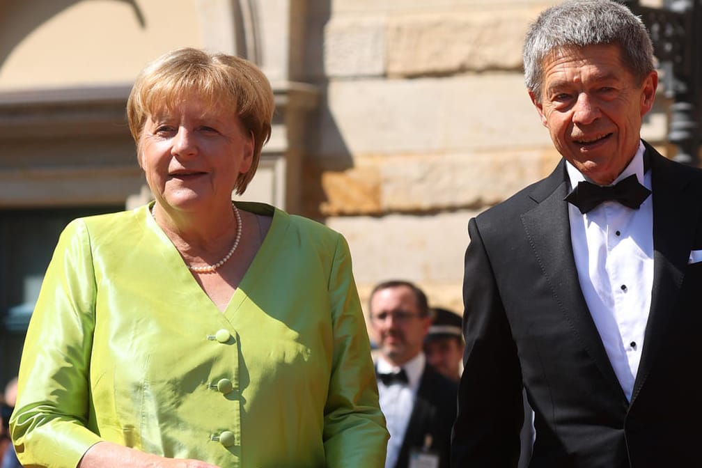 Die ehemalige Bundeskanzlerin Angela Merkel (CDU) und Ehemann Joachim Sauer