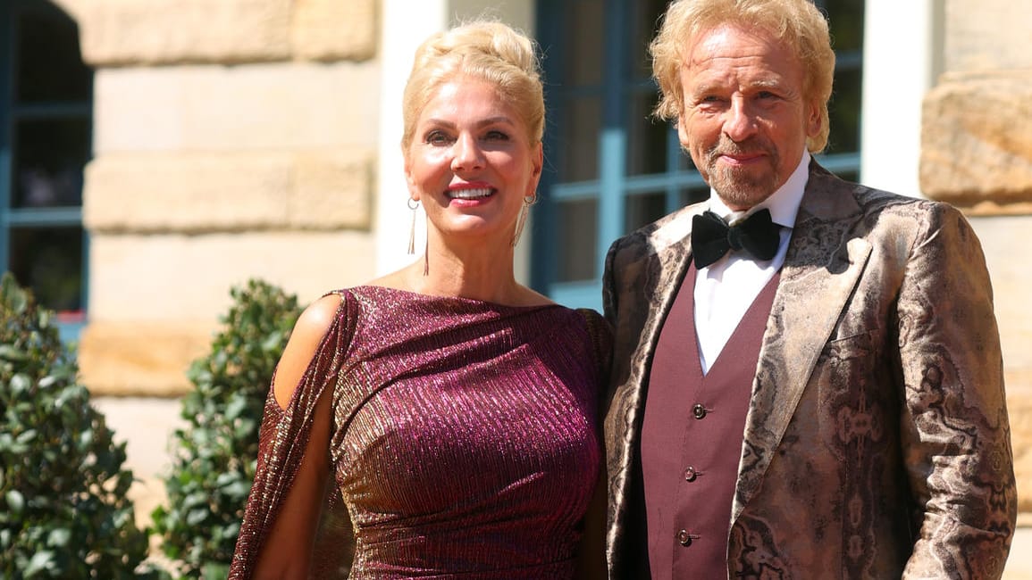 Thomas Gottschalk und Freundin Karina Mroß