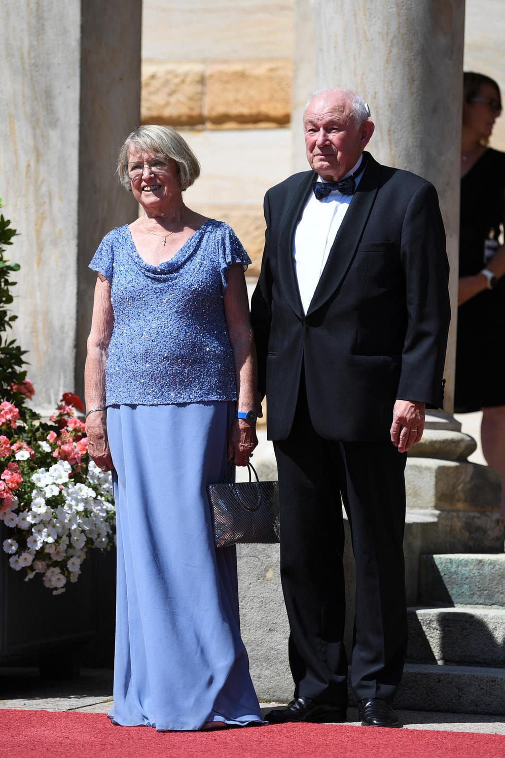 Günther Beckstein (CSU), ehemaliger bayerischer Ministerpräsident, mit seiner Frau Marga Beckstein.