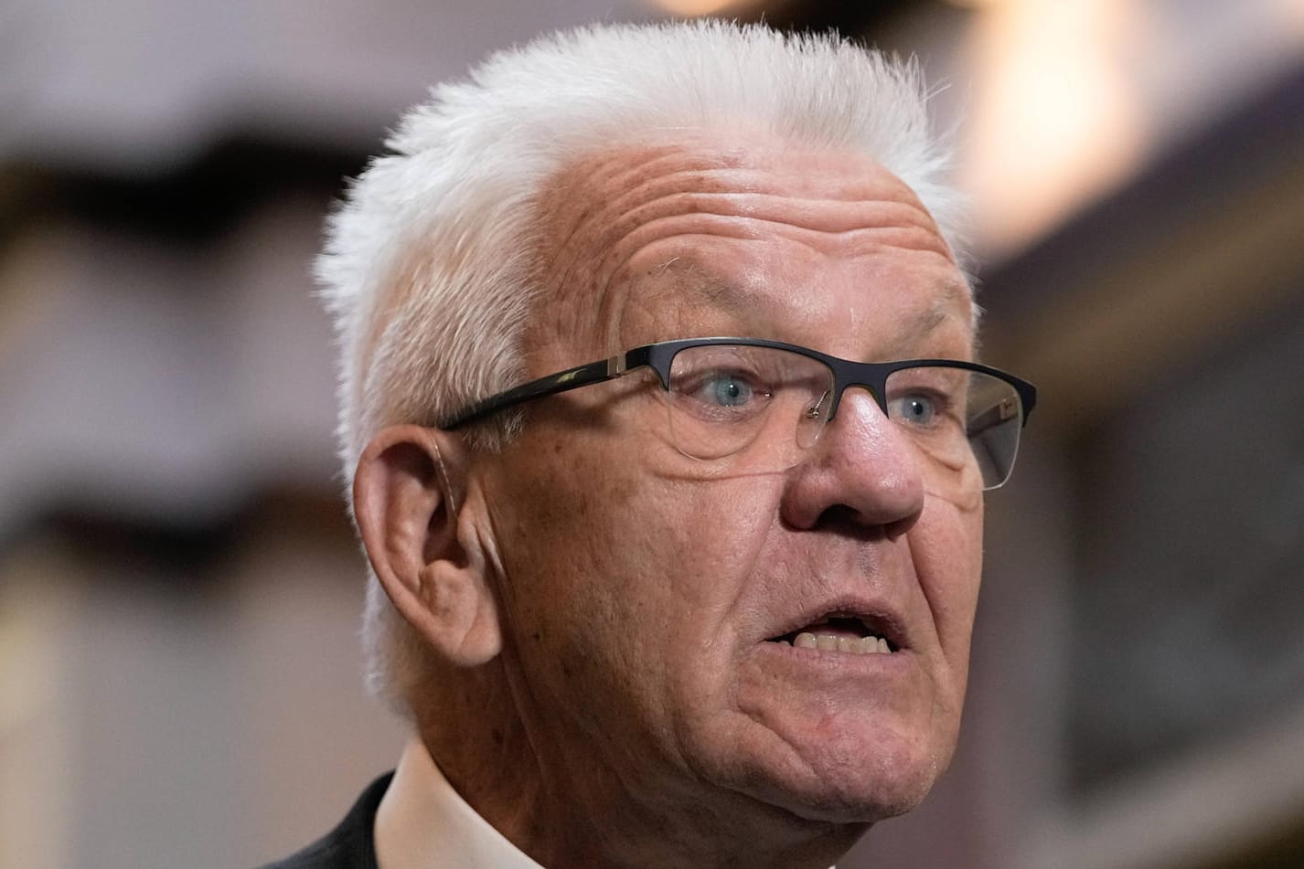 Winfried Kretschmann (Archivbild): Ungestüme Antworten bei der Frage nach Atomkraft.