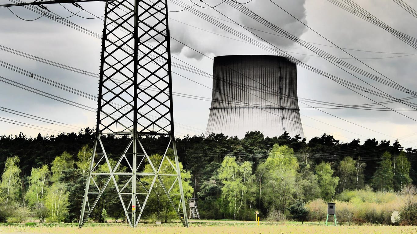 Das Kernkraftwerk Lingen im Emsland: Der Konzern RWE betreibt die Anlage.