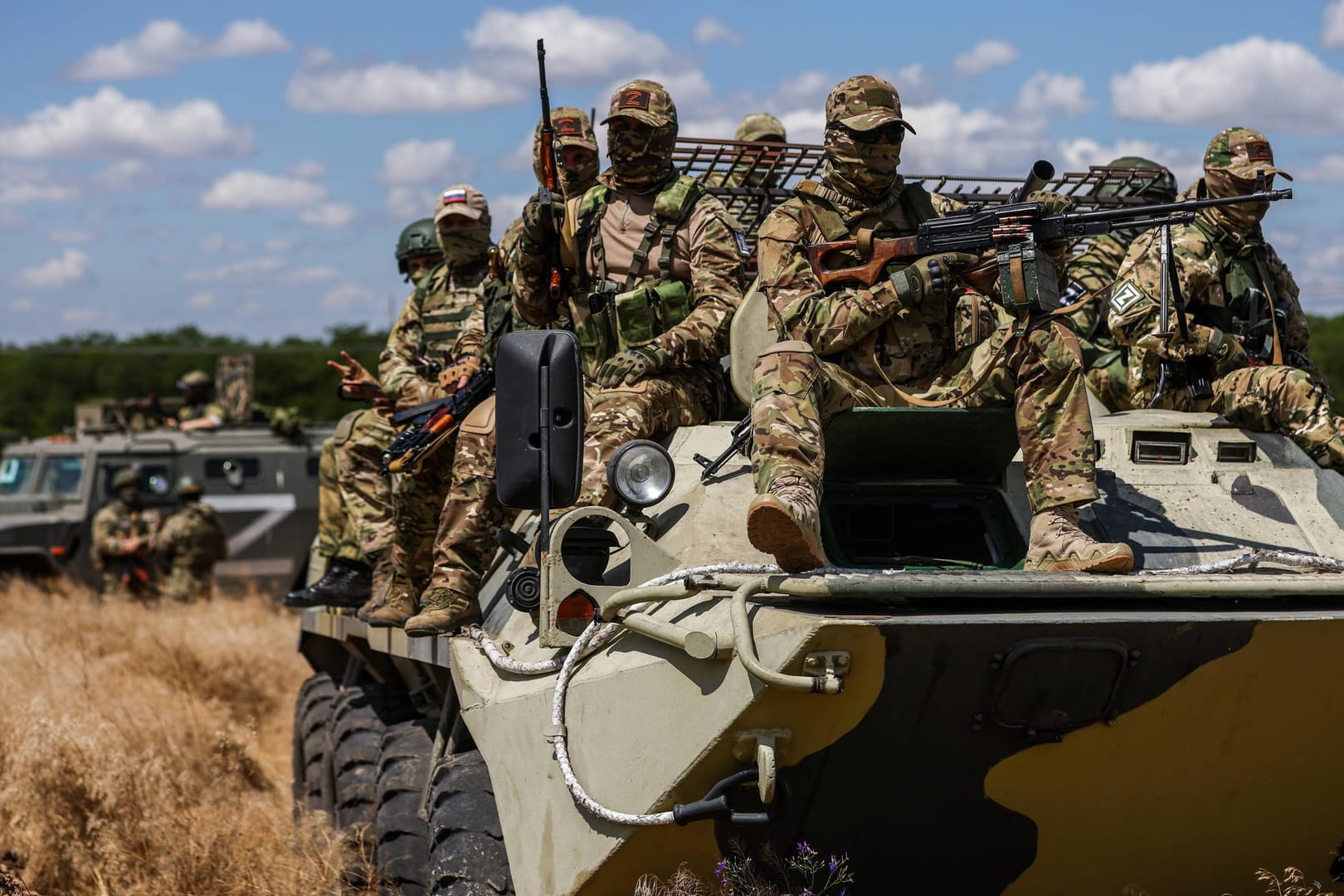 Russische Soldaten im Einsatz: Die Region Luhansk wurde bereits komplett erobert, aber wie geht es weiter?