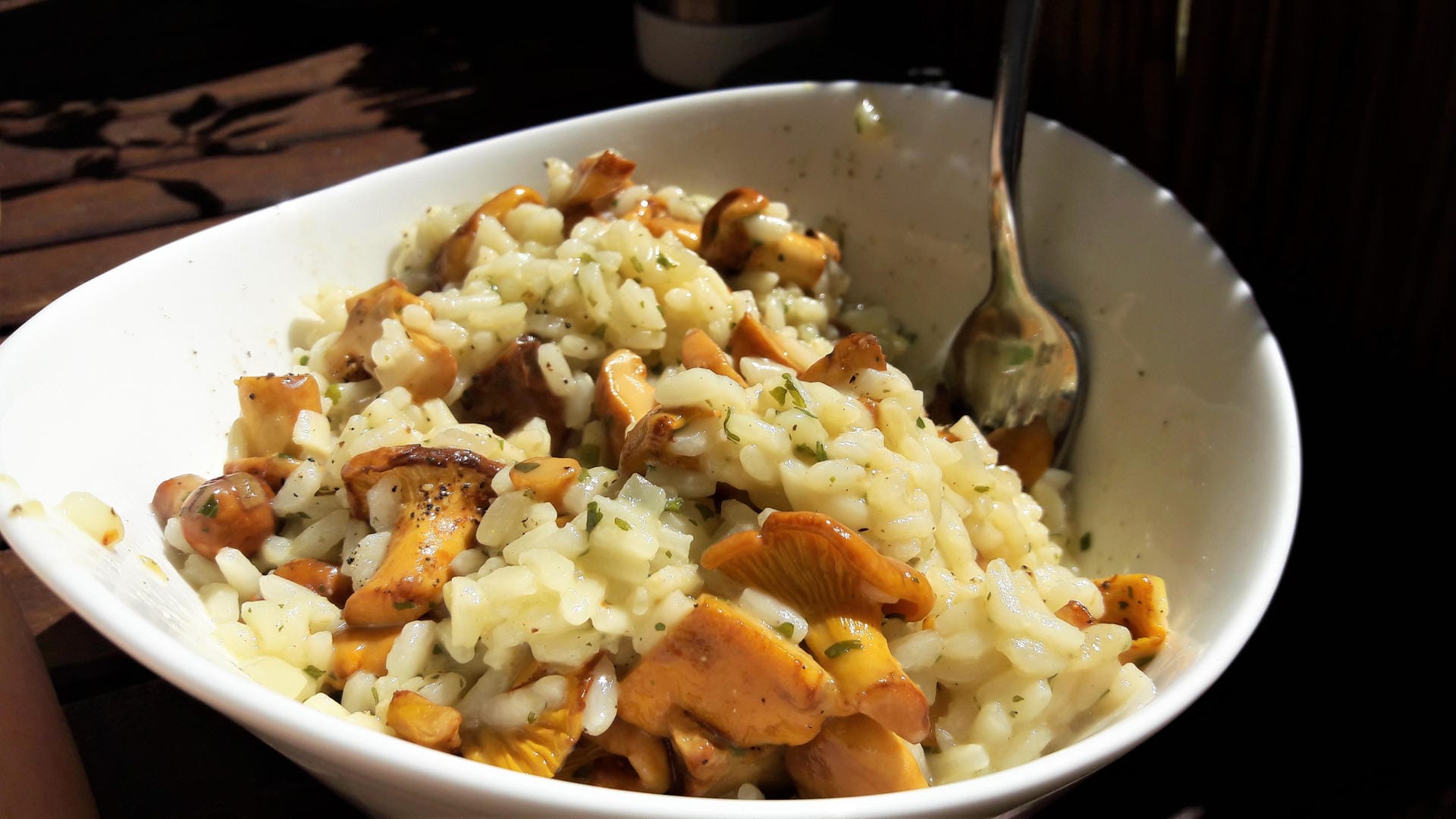 Risotto: In dieses Gericht passen Trockenpilze besonders gut.