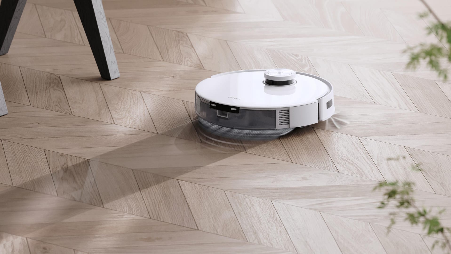 Das verbesserte Wischsystem OZMO Pro 3.0 arbeitet jetzt mit bis zu 600 Vibrationen pro Minute.