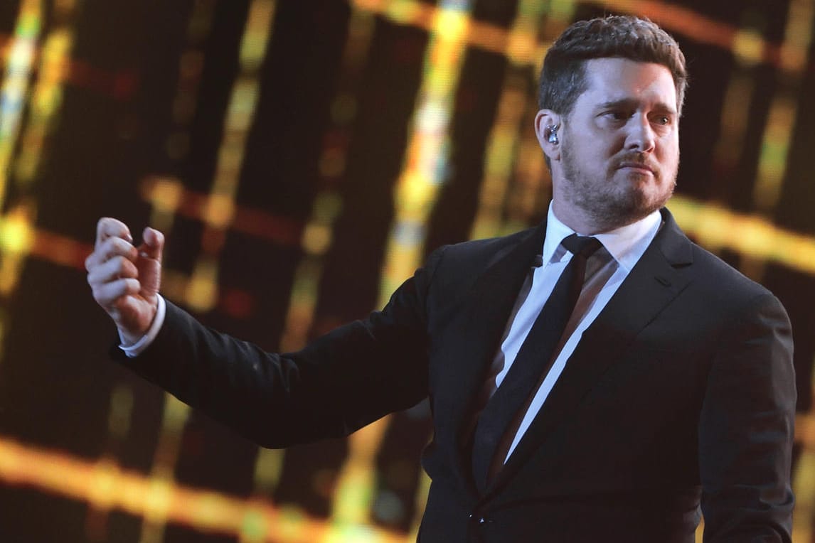 Michael Bublé: Der Sänger holt gerade seinen wegen Corona verschobenen Auftritte nach.