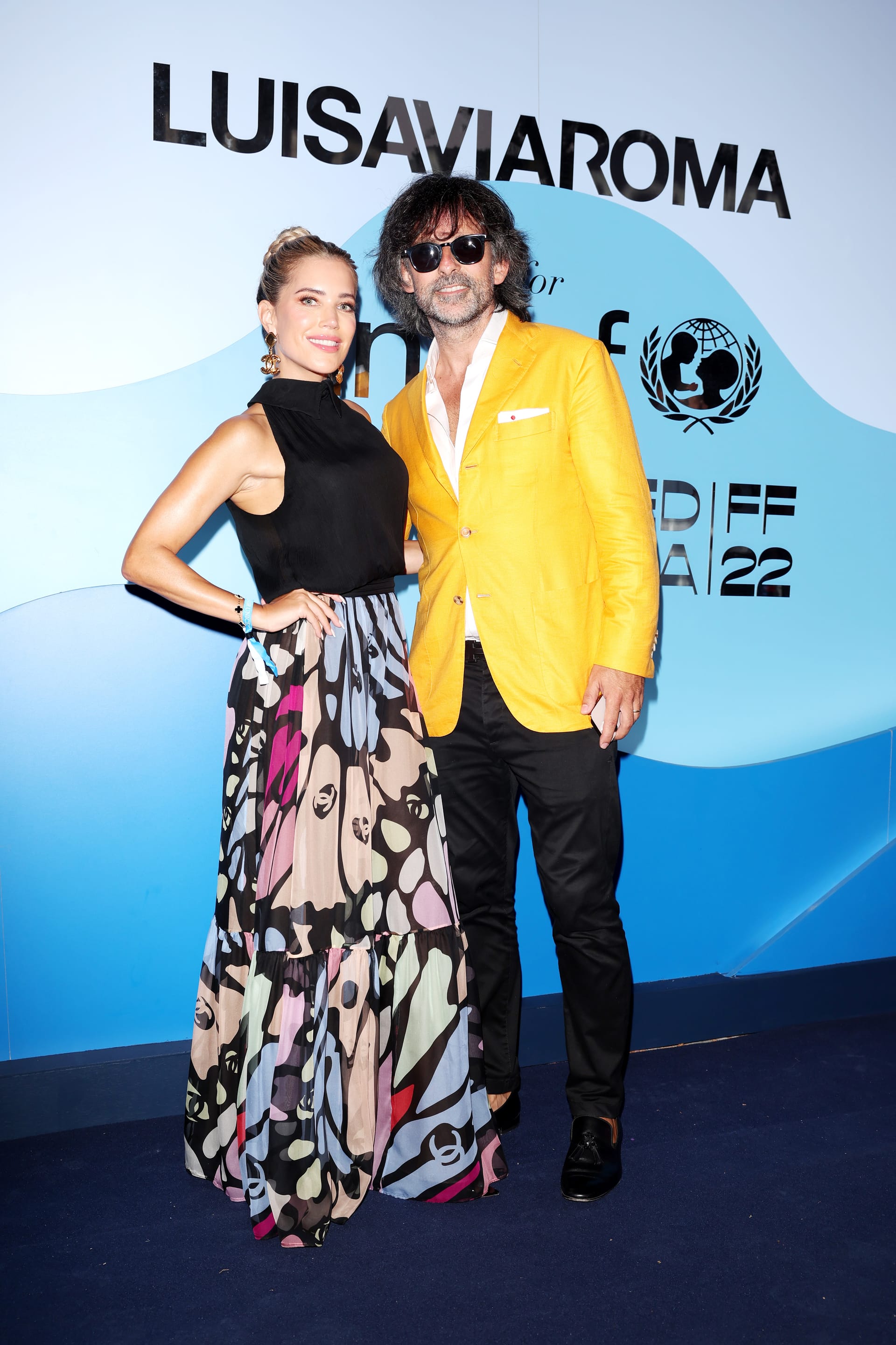 Sylvie Meis und Niclas Castello bei der Unicef-Gala auf Capri.