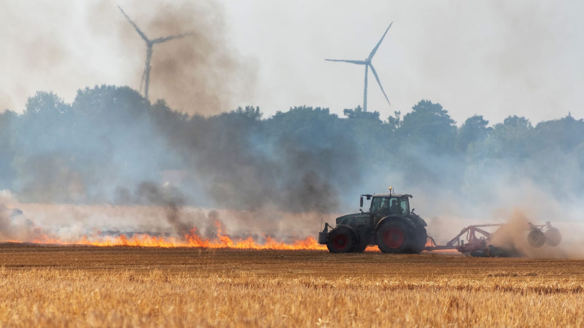 Brand in Neu Wulmstorf