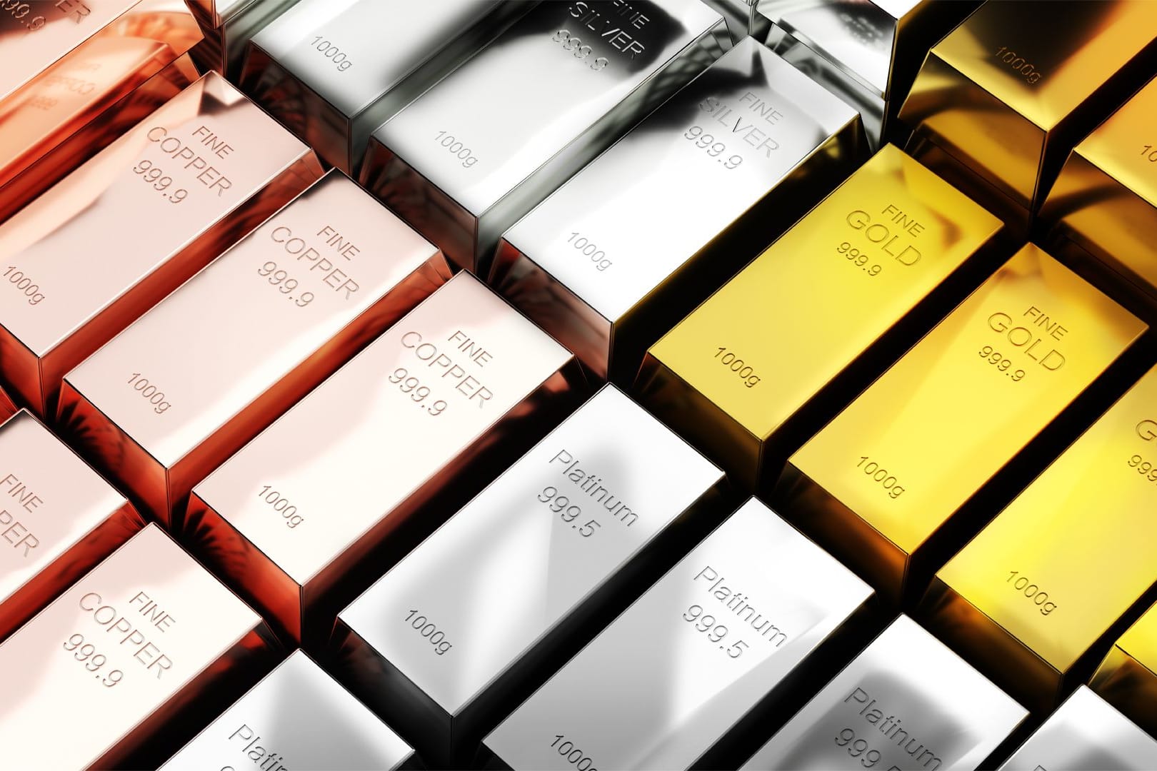 Edelmetall-Barren: Gold war vielen Investoren und Produzenten zuletzt zu teuer, Platin ein brauchbarer Ersatz.
