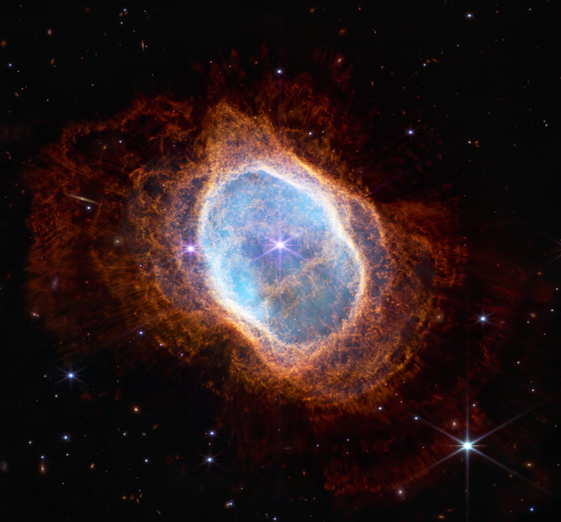 Der Southern Ring Nebular.