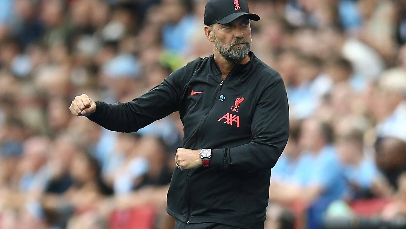 Jürgen Klopp jubelt: Der FC Liverpool holte den ersten Titel der Saison. Jürgen Klopp jubelt: Der FC Liverpool holte den ersten Titel der Saison.