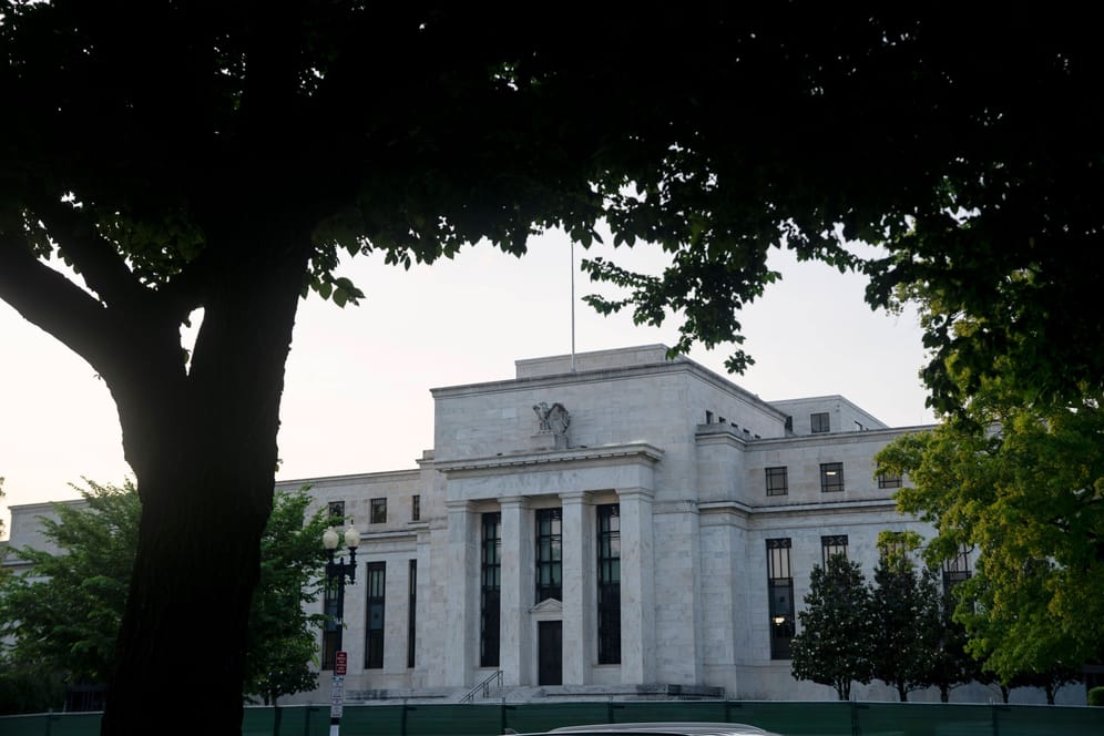 Die Federal Reserve in Washington: Die Notenbank hat den Leitzins erneut kräftig angehoben.