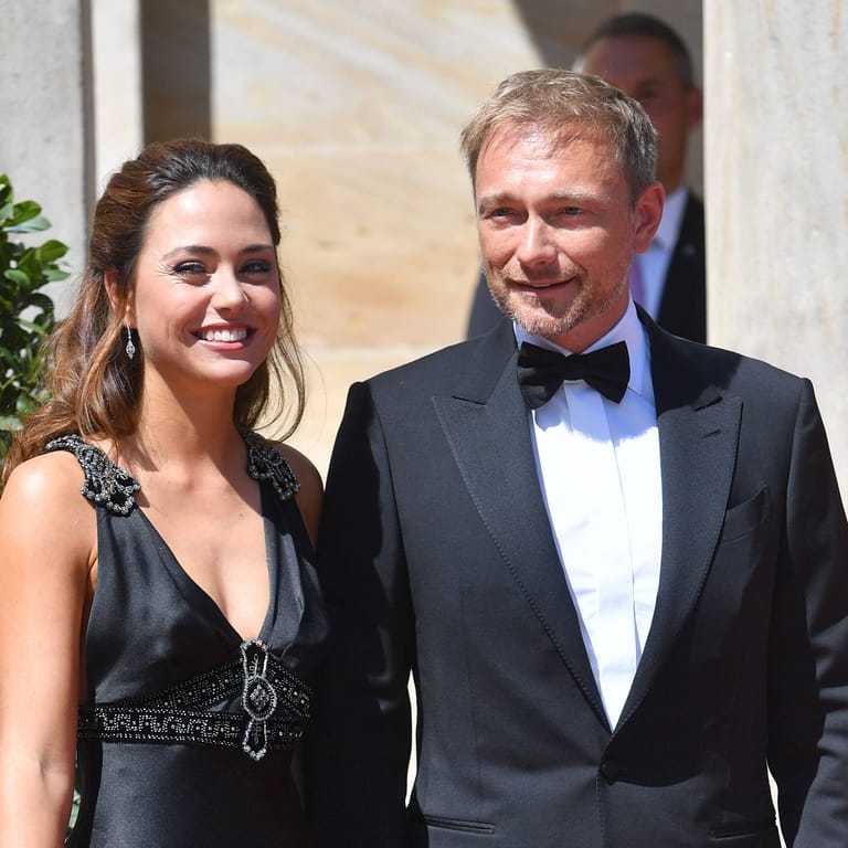 Christian Lindner und Franca Lehfeldt: Die Hochzeit des Paares steht bevor.