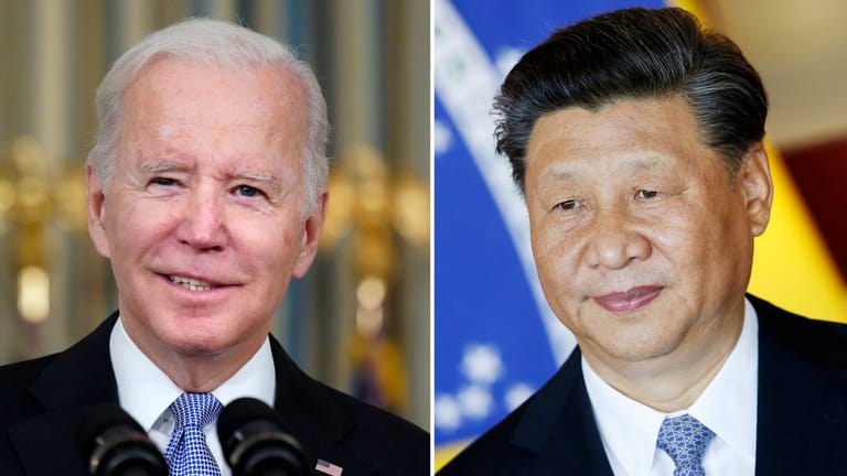 Joe Biden und Xi Jinping: Die Staatschefs telefonierten mehr als zwei Stunden miteinander.