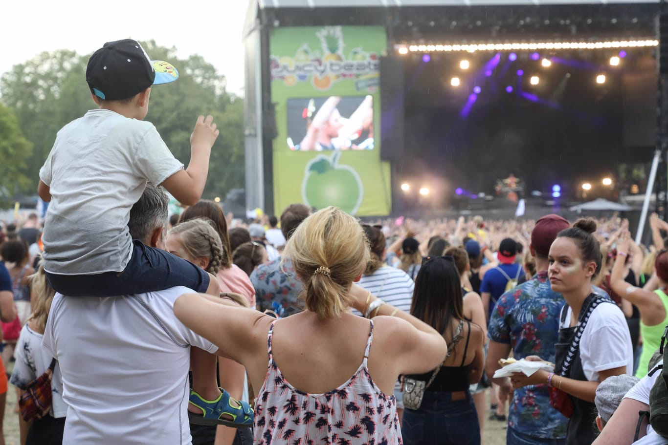 Ein Festival für Groß und Klein (Archivbild): Das Juicy Beats feiert 2022 sein großes Comeback.