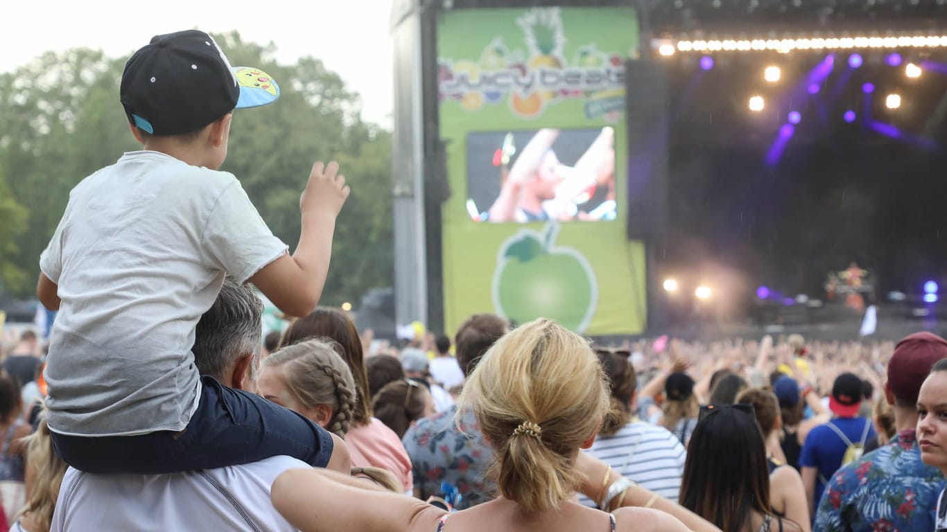 Ein Festival für Groß und Klein (Archivbild): Das Juicy Beats feiert 2022 sein großes Comeback.