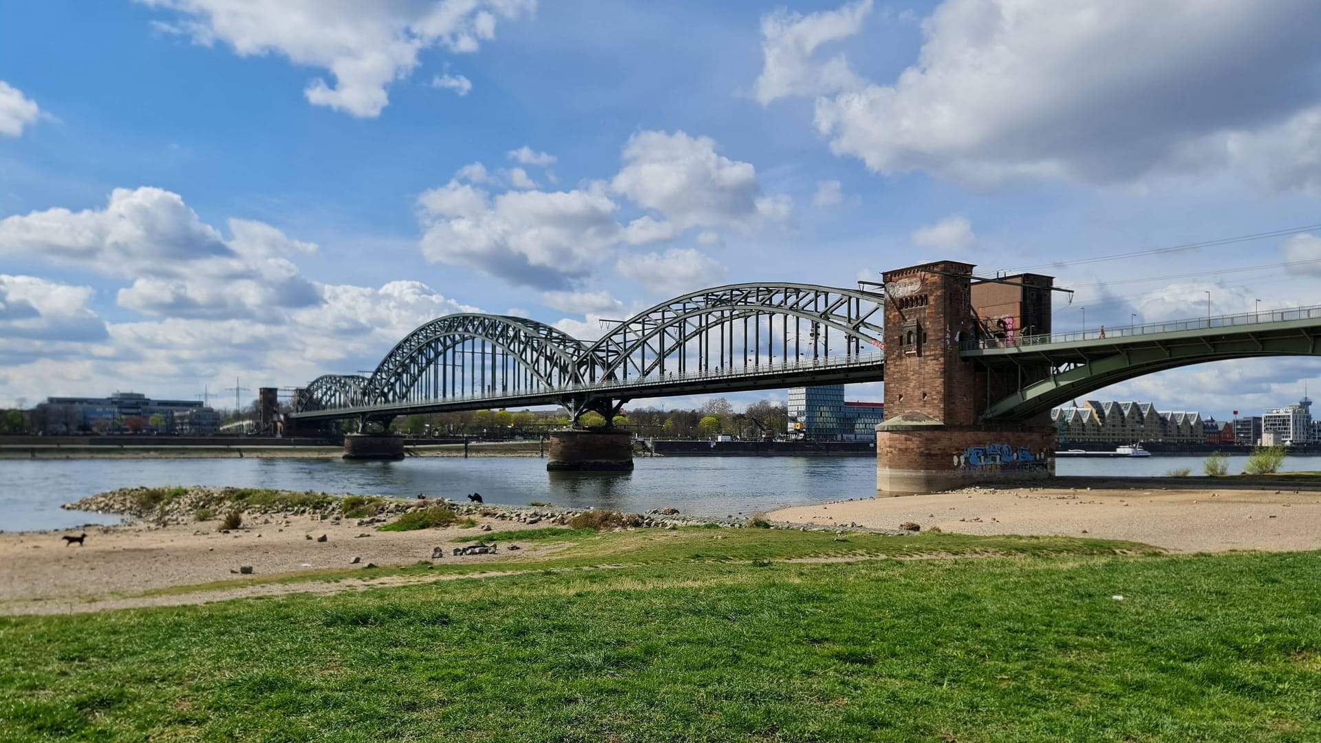 Die Kölner Südbrücke ist eine wichtige Eisenbahnverbindung: Bis zum 5. August bleibt die Strecke gesperrt.