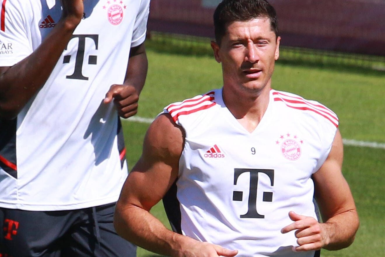 Robert Lewandowski: Der Pole kam angeblich verspätet an der Säbener Straße an.