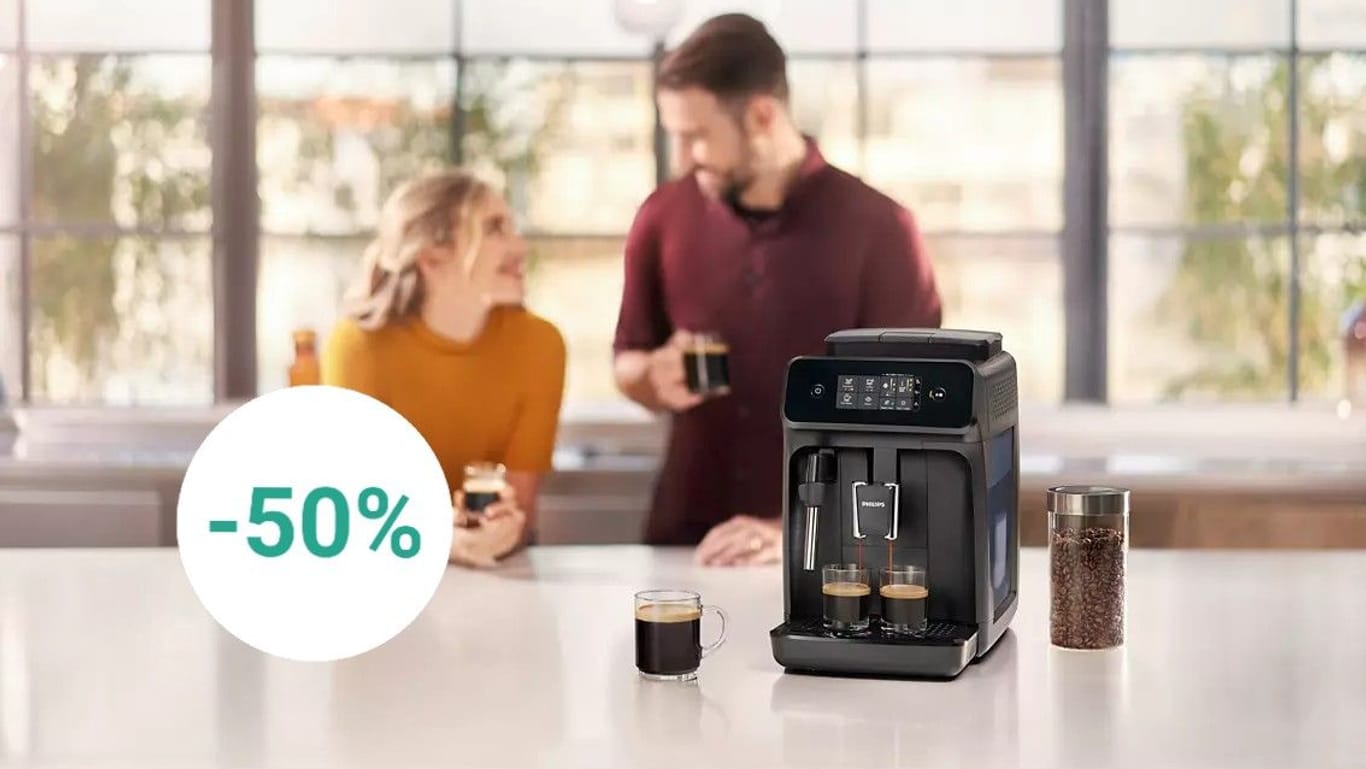 Philips-Kaffeevollautomat im Angebot: Das beliebte Modell bekommen Sie bei Lidl jetzt zum halben Preis.
