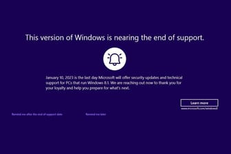 Diese Warnung sehen Windows-Nutzer auf älteren Systemen gerade. Was bedeutet sie für Anwender?
