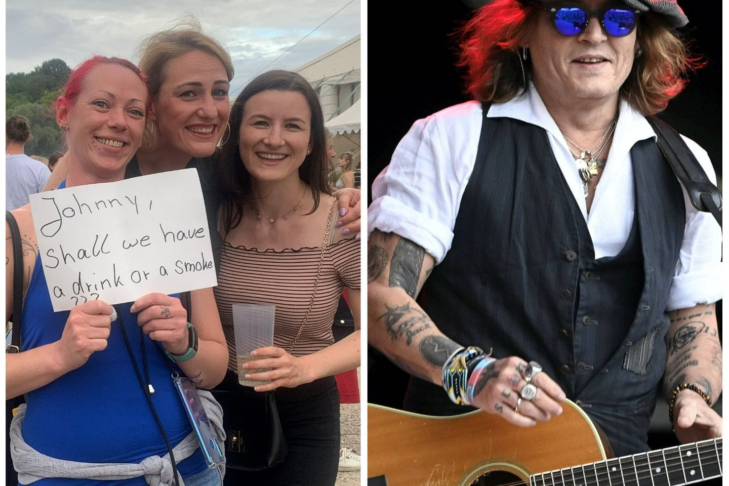 Johnny Depp-Fans bei einem Konzert des Filmstars in München: "Ein Jugendtraum".