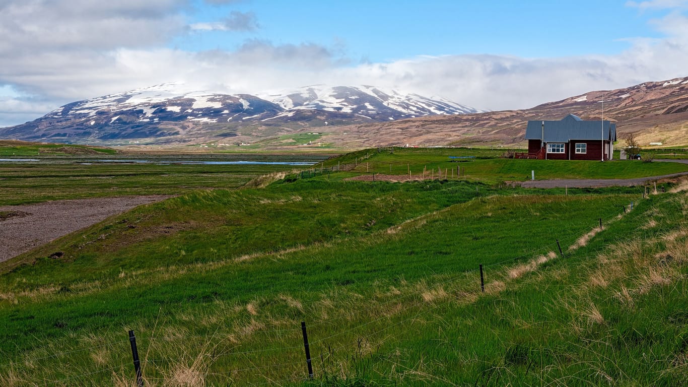 Im Norden Islands (Archivbild): Ein Deutscher verschwand auf der Insel.