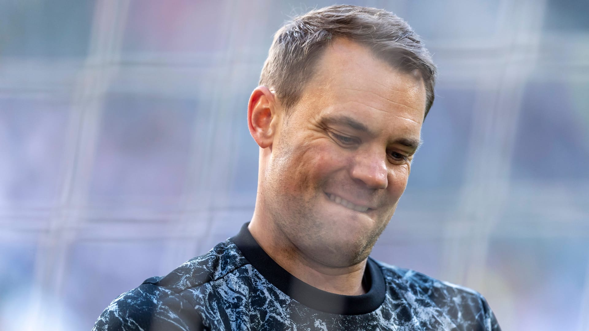 Manuel Neuer vor einem Spiel der deutschen Nationalelf.