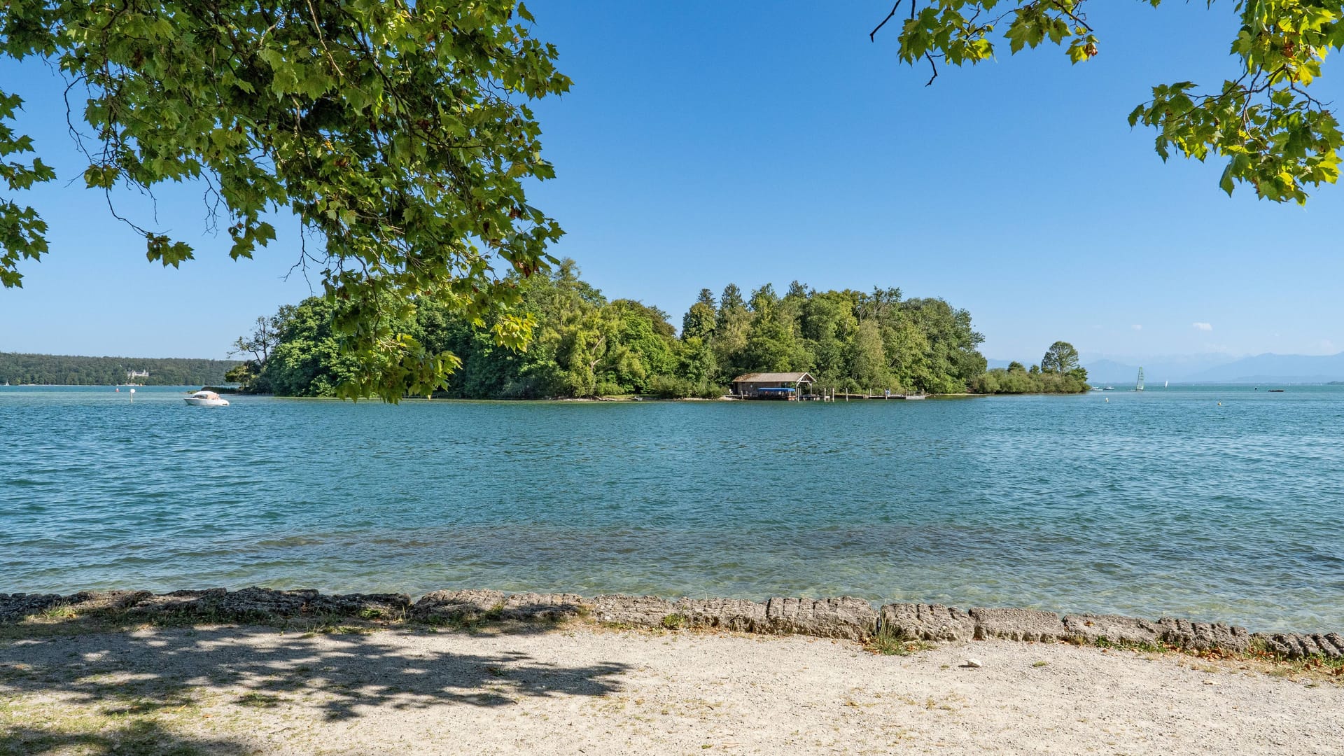 Ausblick am Starnberger See (Symbolfoto): Dafür sägt mancher auch mal an einer Garage.