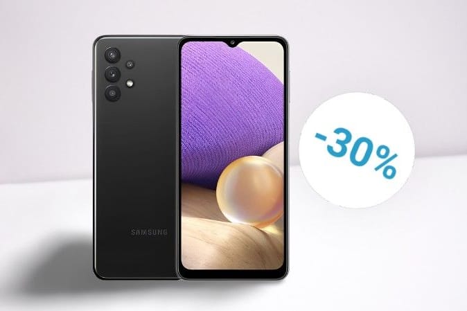 Das Samsung Galaxy A32 ist heute schon für unter 200 Euro im Angebot.