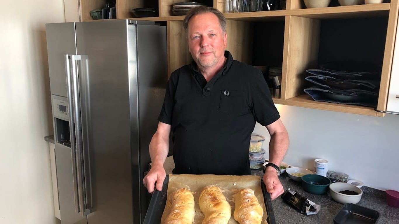 Bei Jürgen aus Bremen gibt's selbstgebackenes Brot.