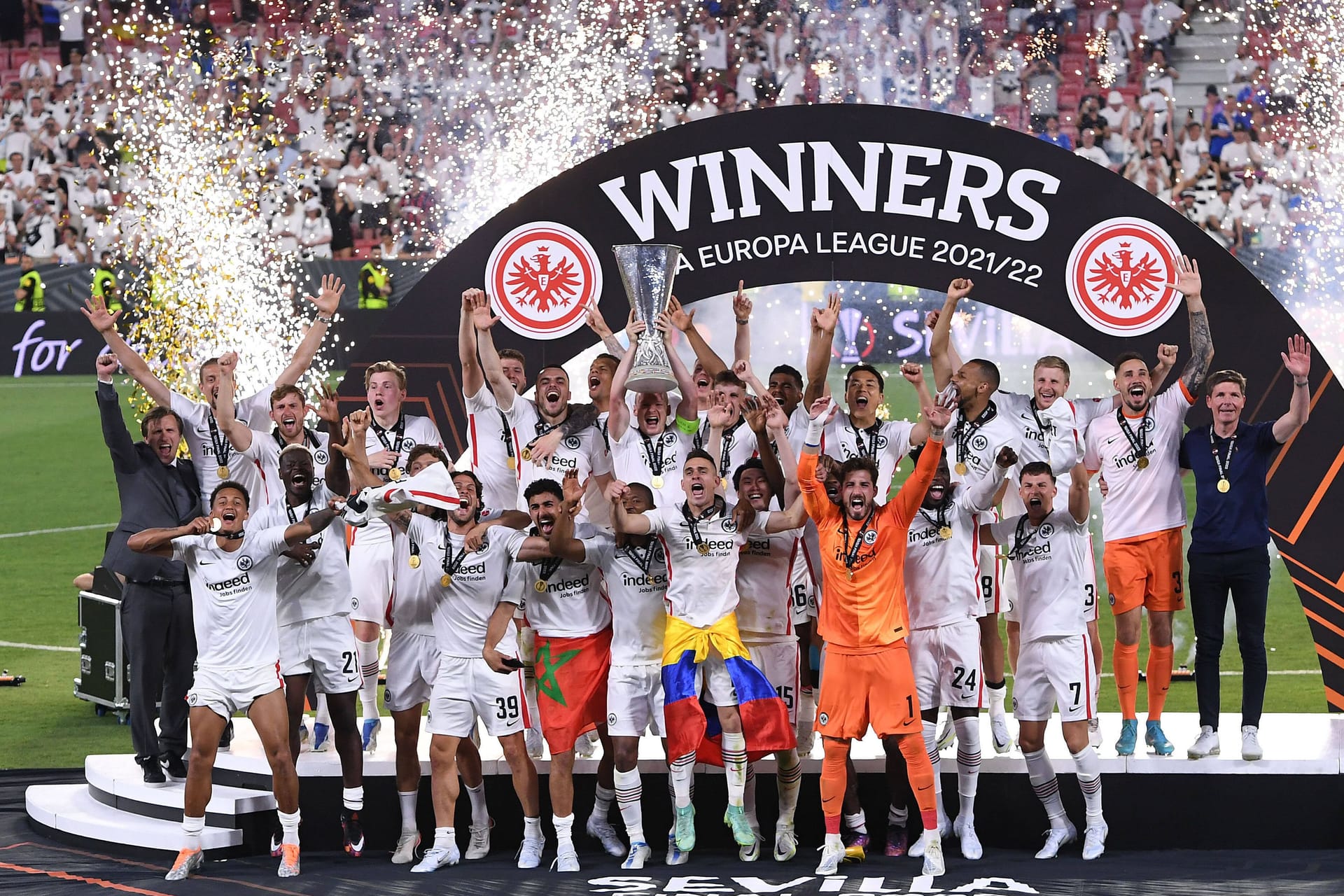 Eintracht Frankfurt gewinnt die Europa League: Im Supercup erwartet sie nun Real Madrid.