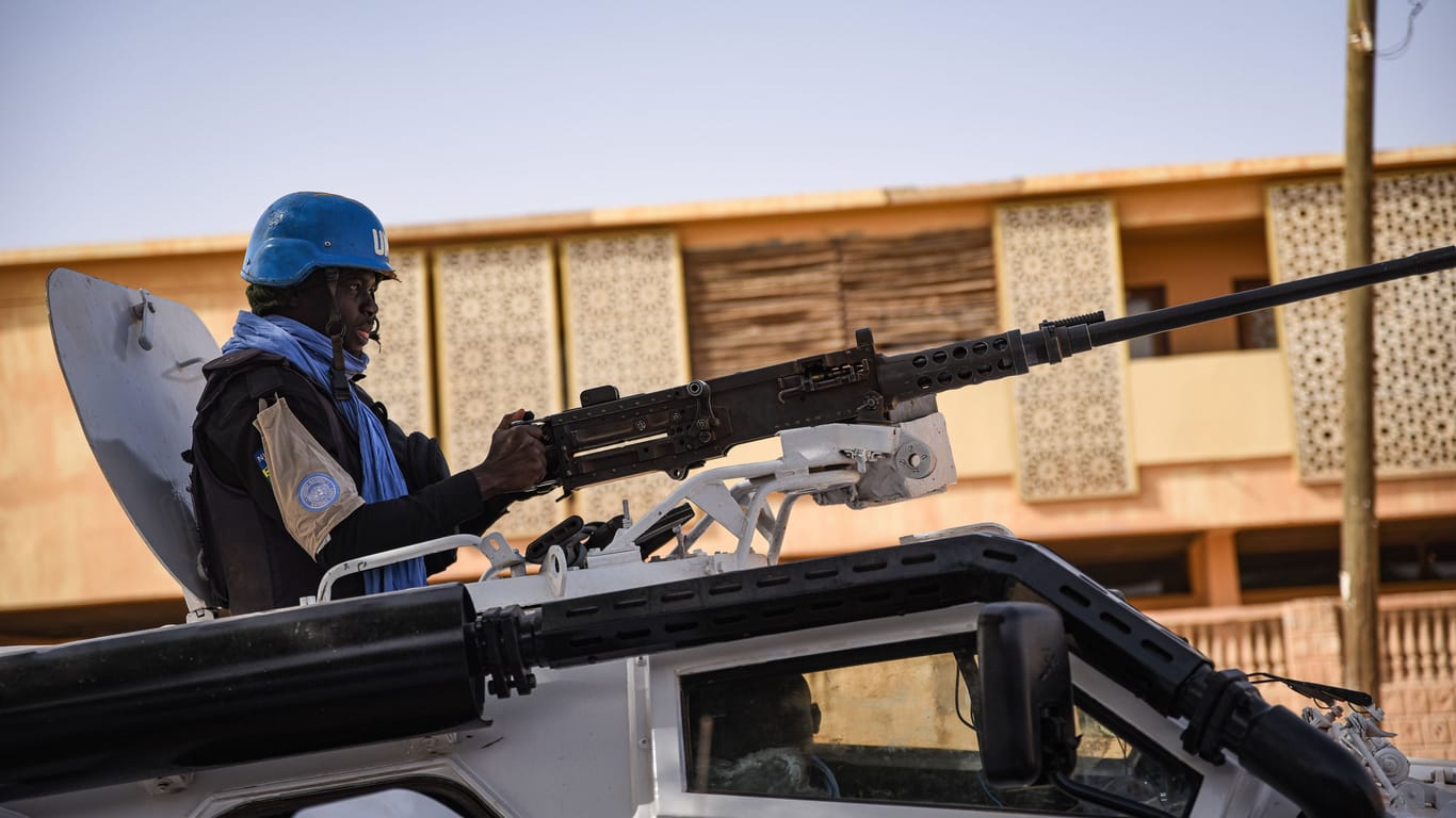 Einsatzkräfte der UN-Friedensmission Minusma in Mali (Archiv): Die Sicherheitslage in dem Land hat sich verschlechtert.