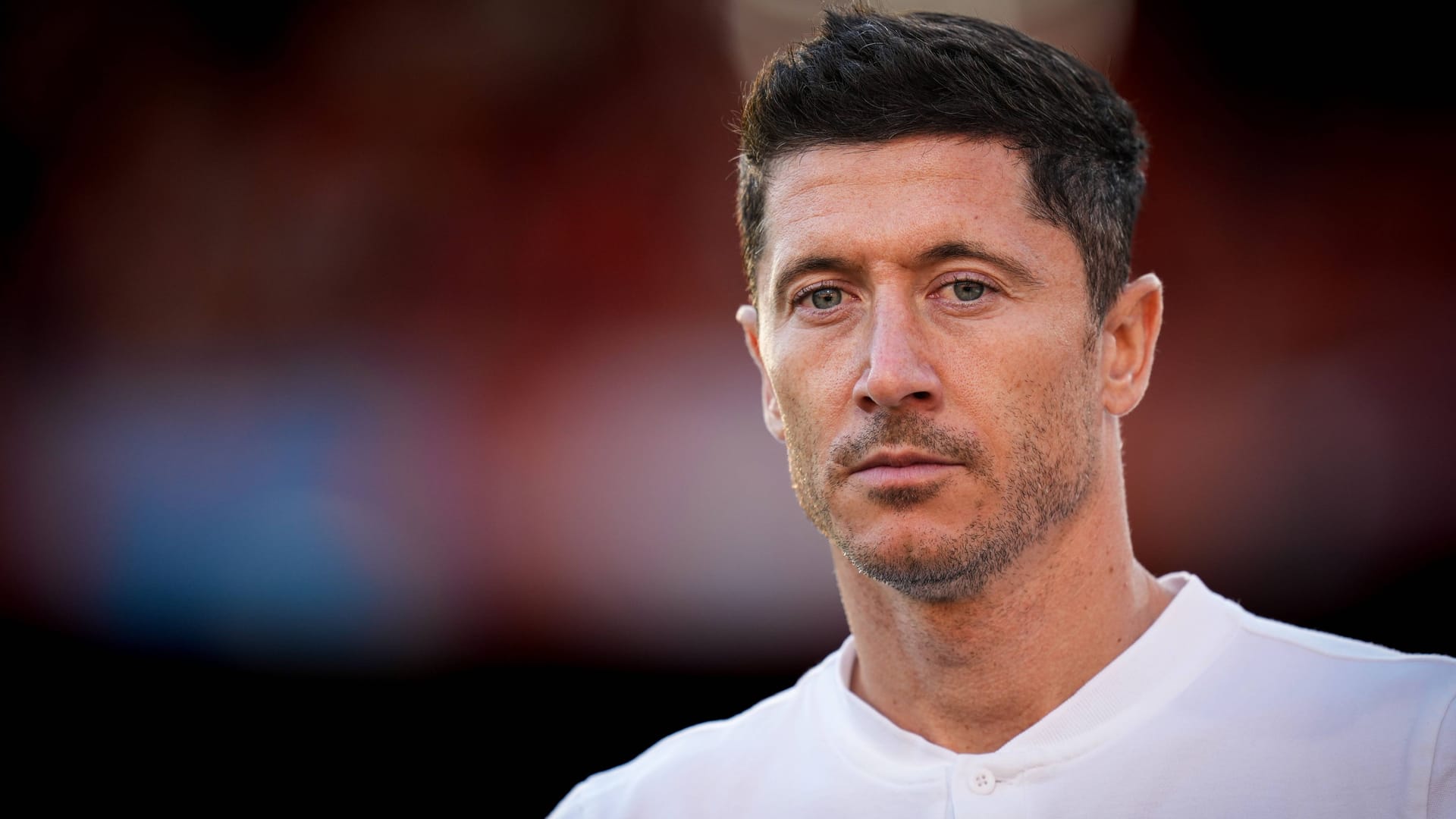 Robert Lewandowski: Der Stürmer des FC Bayern drängt auf einen Transfer.