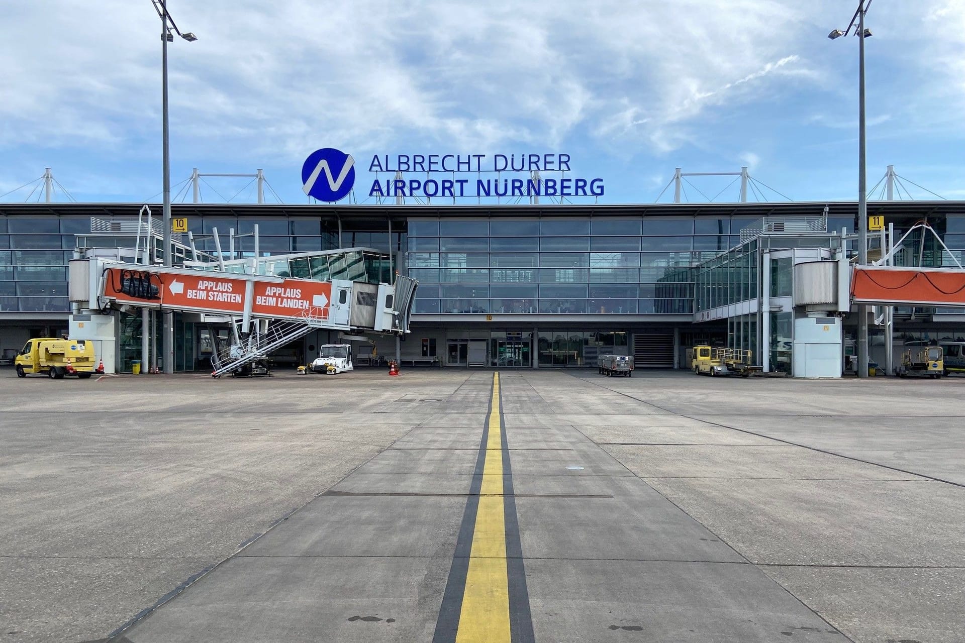 Albrecht-Dürer-Airport (Symbolbild): Welche Auswirkungen hat der angekündigte Streik auf den Nürnberger Flughafen?