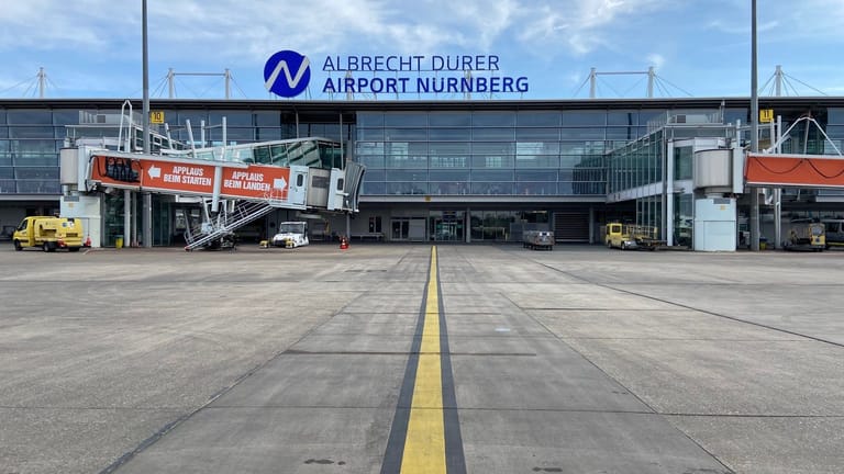 Albrecht-Dürer-Airport (Symbolbild): Welche Auswirkungen hat der angekündigte Streik auf den Nürnberger Flughafen?
