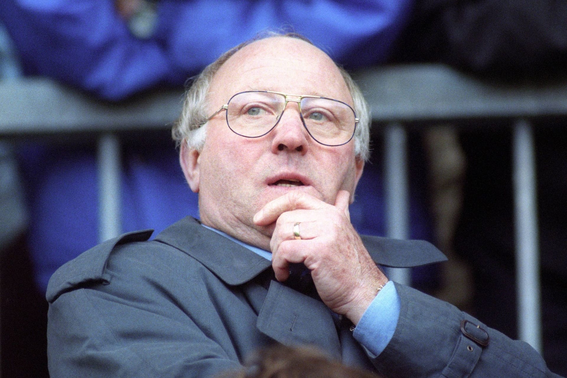 1995: SC Freiburg - Hamburger SV: Präsident Uwe Seeler (HSV)