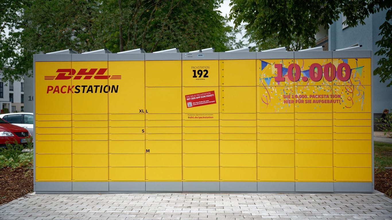 Die Deutsche Post DHL startet ihre 10.000. Packstation
