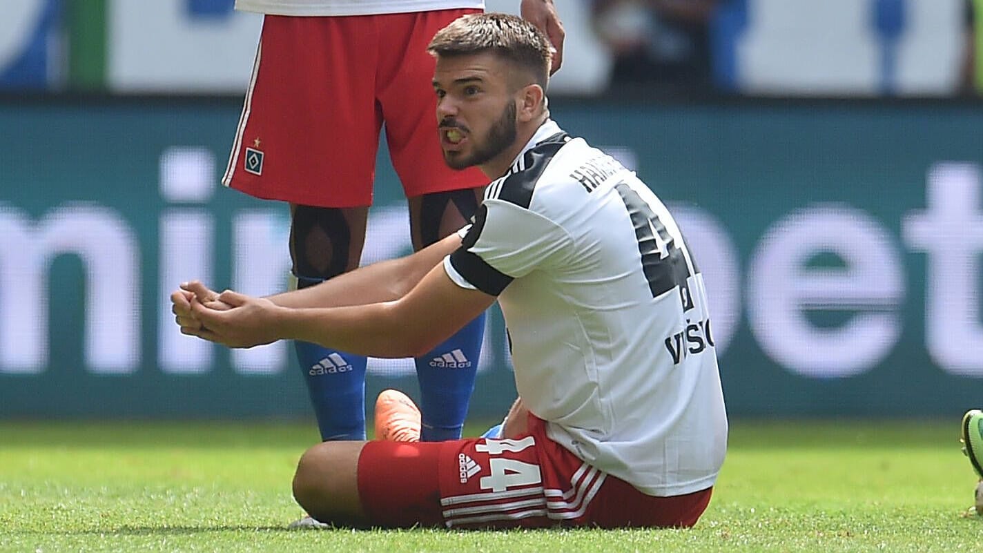 Mario Vuskovic: Der HSV haderte im Spiel eins nach Uwe Seeler.