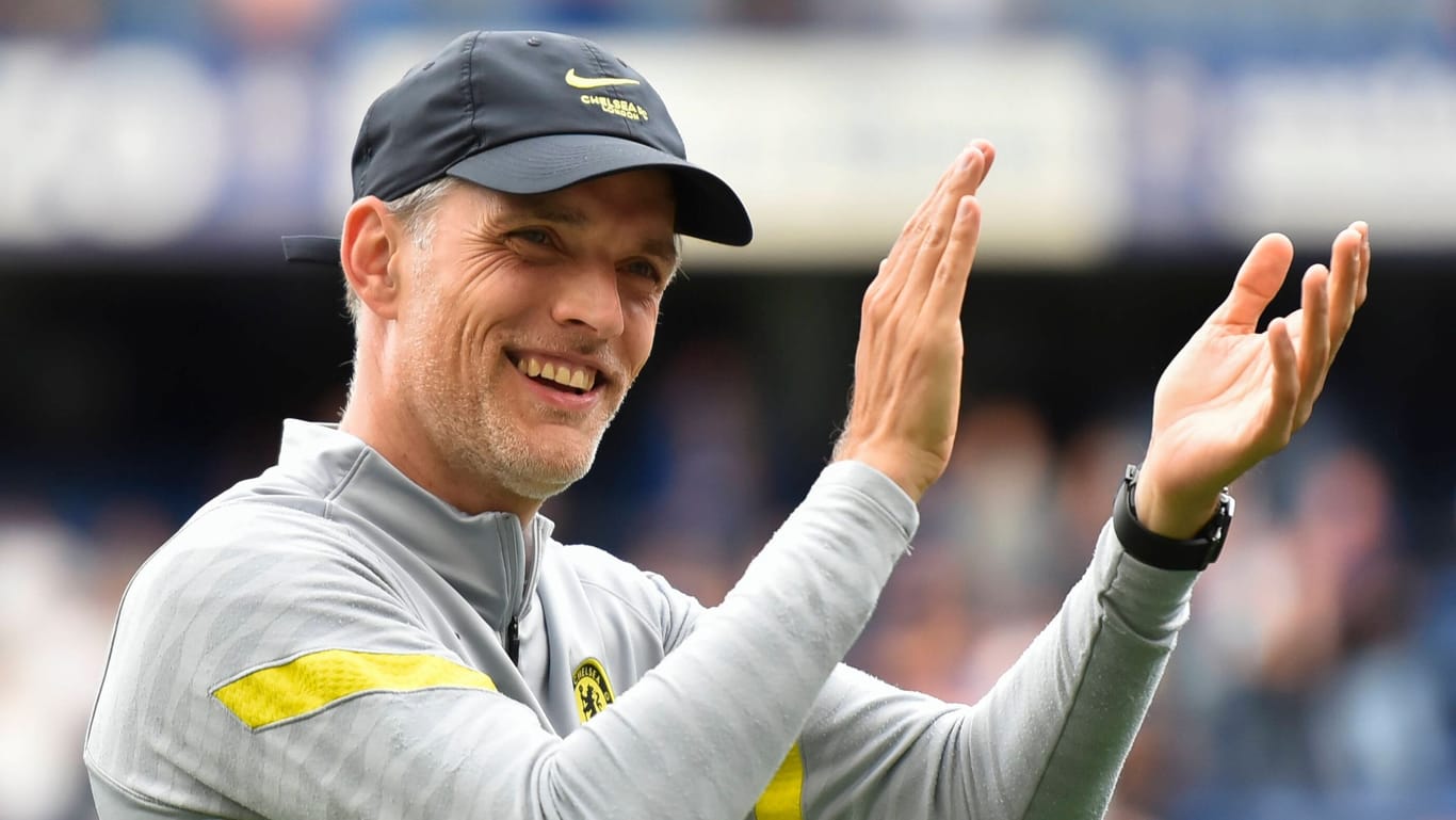 Thomas Tuchel: Mit ihm erlaubt sich sein Klub FC Chelsea einen Scherz.