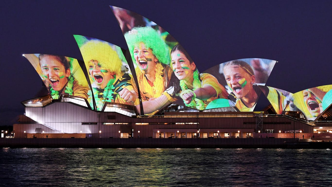 Das Opernhaus in Sydney: Die WM 2023 der Frauen wird in Australien ausgetragen.