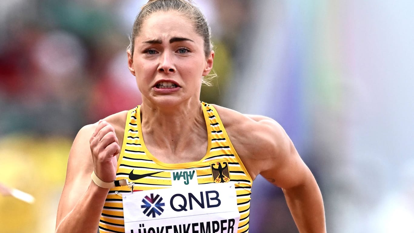 Gina Lückenkemper: Sie schaffte es nicht ins WM-Finale über die 100 Meter.