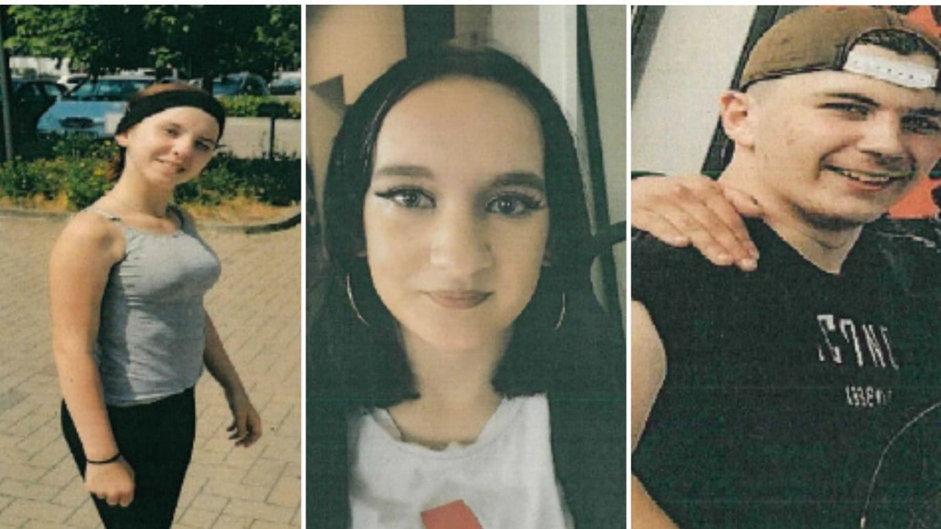 Die Vermissten Samantha, Alena und Jonas: Wer hat die Teenager gesehen?