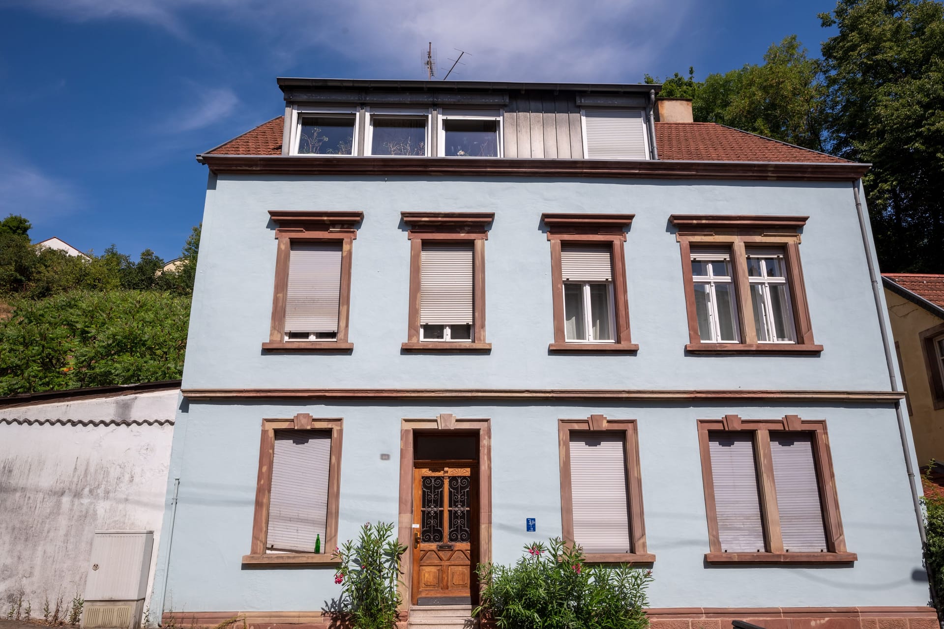 Saarbrücken im Saarland: An diesem Haus geschah die Tragödie.