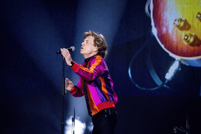 Mick Jagger bei einem Auftritt (Archivfoto): Der 79-Jährige trat am Mittwoch in Gelsenkirchen auf.