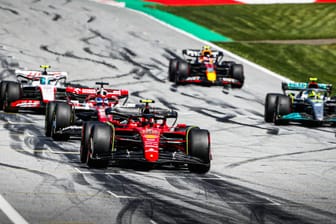 Szene beim Training zum Großen Preis von Österreich in Spielberg: Die Teams der Formel 1 beschäftigt die steigende Inflation.