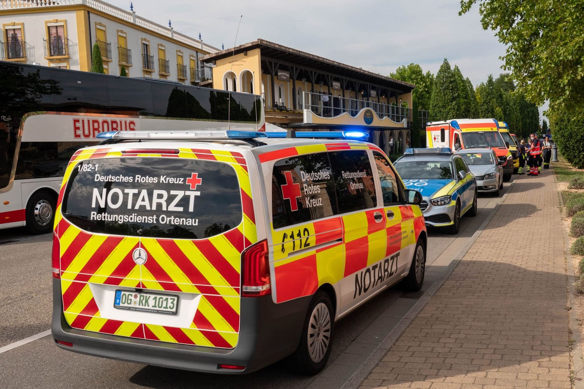 Leichtverletzte nach Pfefferspray-Attacke im Europapark Rust