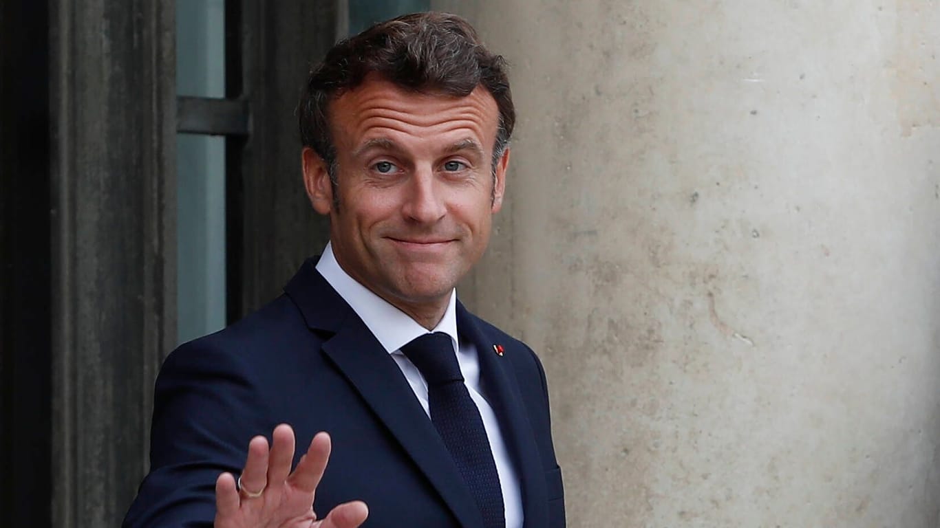 Emmanuel Macron: Aus Kreisen der französischen Regierung wurde die Möglichkeit französischer Gaslieferungen ins Spiel gebracht.