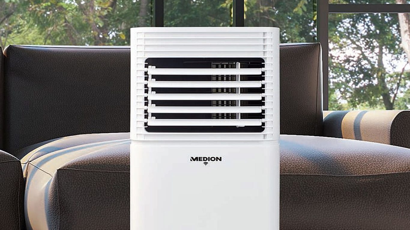 Aldi-Angebot: Eine mobile Klimaanlage von Medion erhalten Sie heute günstig im Onlineshop.