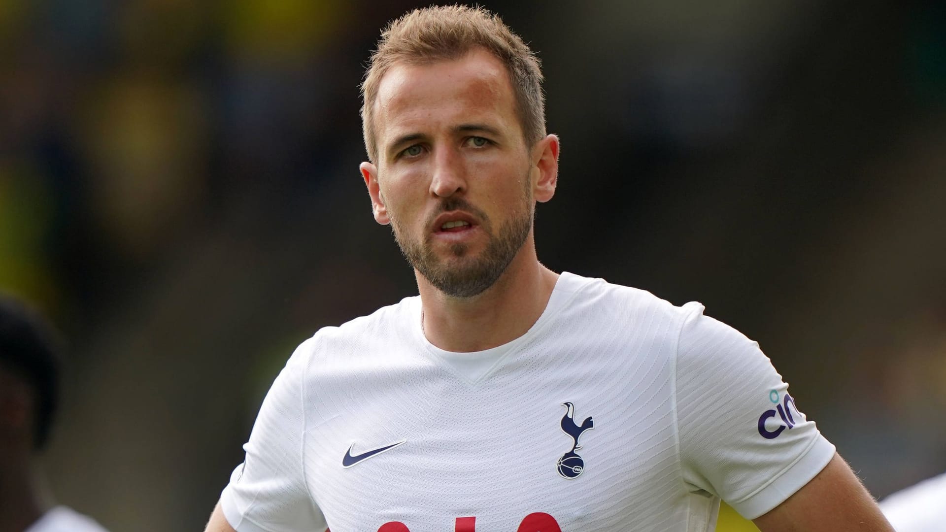 Blick Richtung München? Harry Kane trägt noch das Trikot von Tottenham Hotspur.