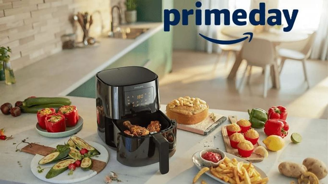 Zum Prime Day reduziert Amazon den Airfryer von Philips radikal.