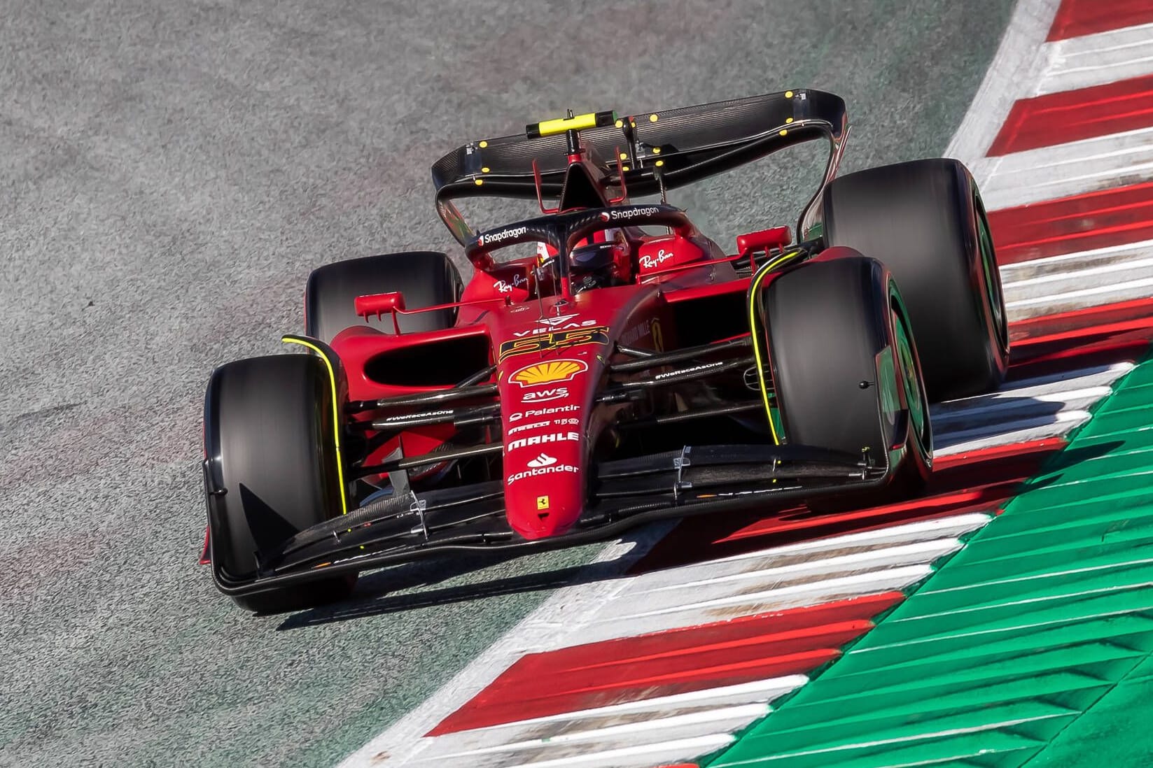 Carlos Sainz auf der Strecke in Spielberg.